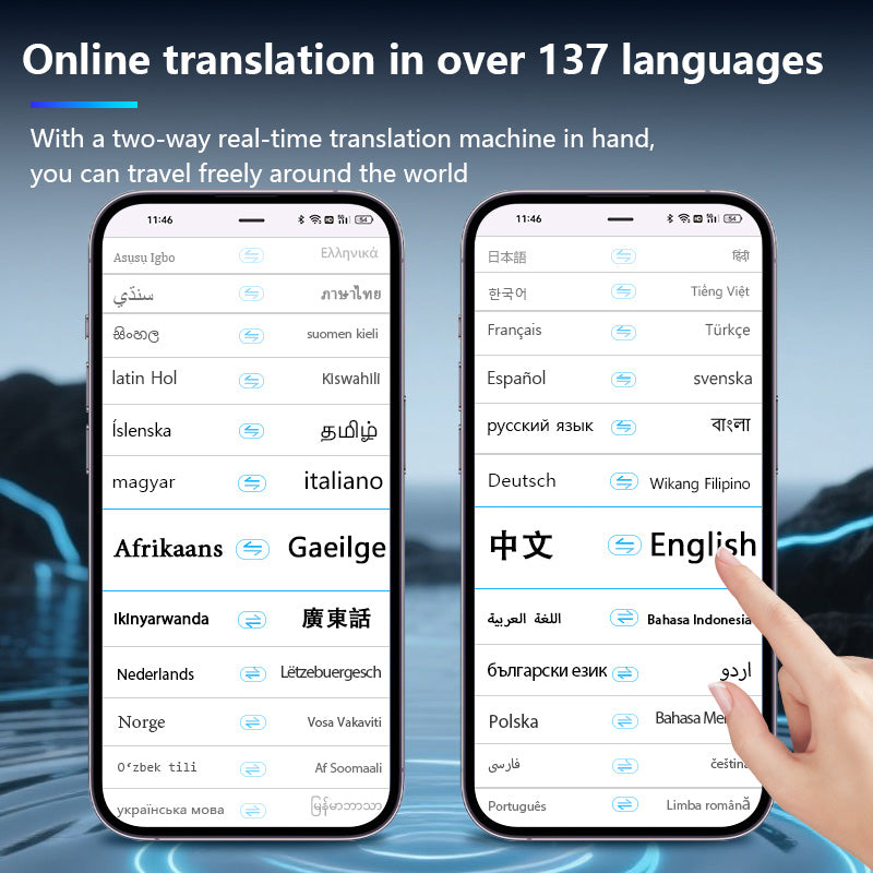 TransBee T1｜Traductor con IA de doble micrófono diseñado para entornos ruidosos: voz nítida en viajes, mercados y reuniones
