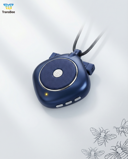 TransBee T1｜Traductor con IA de doble micrófono diseñado para entornos ruidosos: voz nítida en viajes, mercados y reuniones